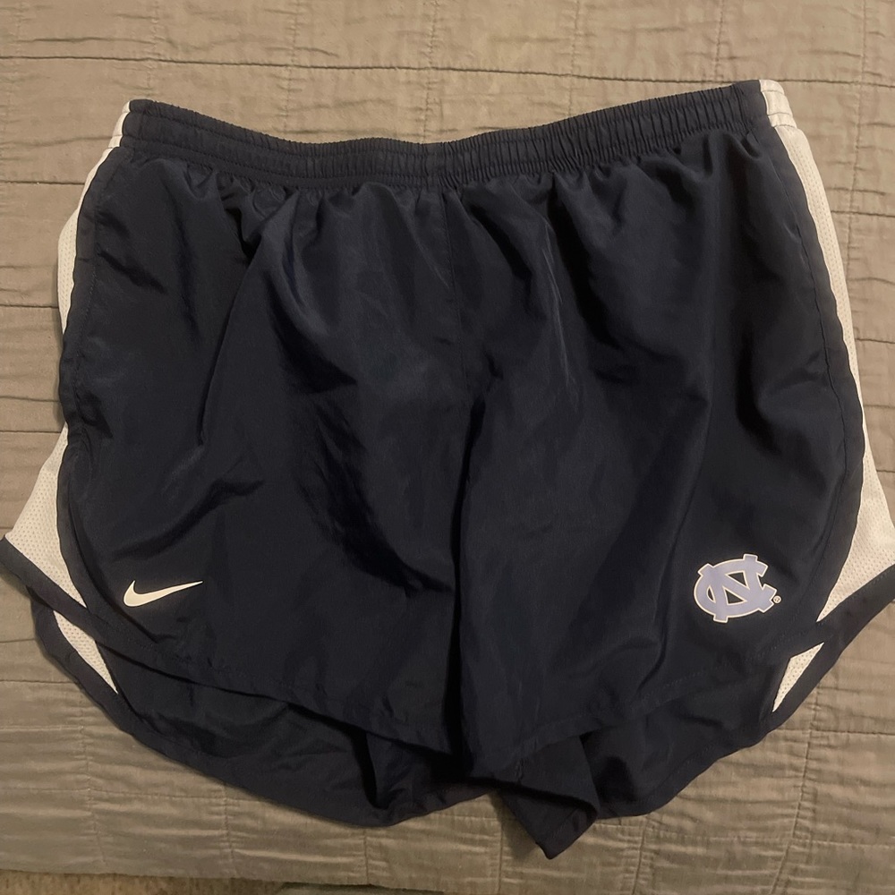 Navy Blue Nike athletic shorts